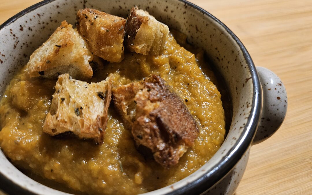 Soupe de carottes à la coriandre et au cumin